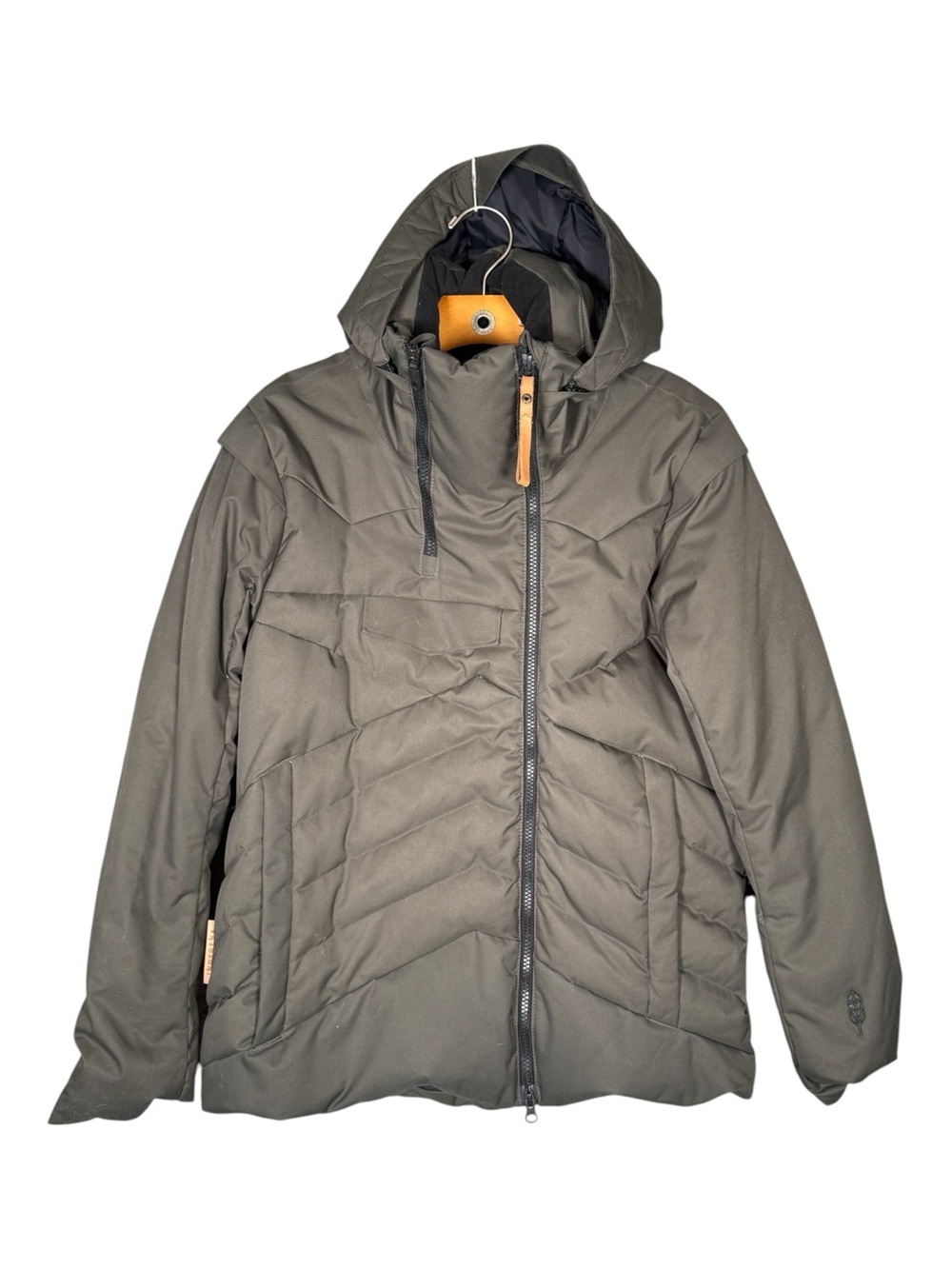 Indygena (Indyeva) Ayaba Corto Down Puffer Jacket Hooded M
